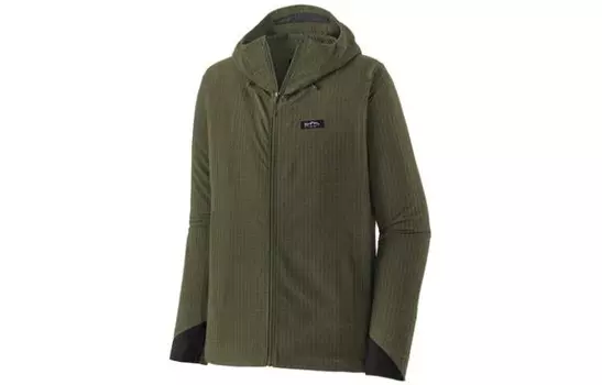 Куртка R1 Мужская Patagonia, цвет Olive Green/Basin Green