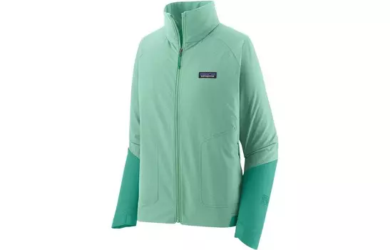 Куртка R1 женская Patagonia, цвет Cyan/Early