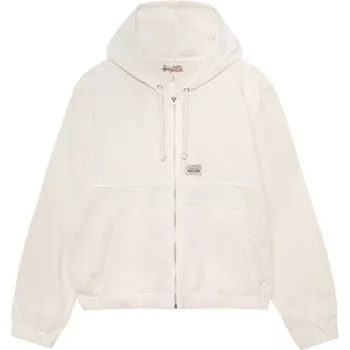 Куртка рабочая из хлопковой сетки Stussy, белый
