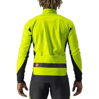 Куртка Raddoppia 3 мужская Castelli, цвет Electric Lime/Black Reflex