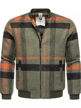 Куртка ragwear Merrbo Check, цвет dark olive