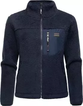 Куртка ragwear Plschjacke Alaris, темно-синий