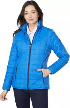 Куртка Rainier Primaloft Eco с полной молнией Cutter & Buck, цвет Royal