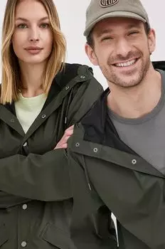Куртка Rains, зеленый