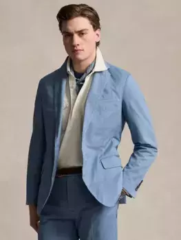 Куртка Ralph Lauren Polo Ralph Lauren Stretch Chino Cloth Suit, цвет vessel blue