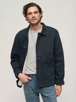 Куртка-ранчо для спецодежды Superdry, самый темный флот