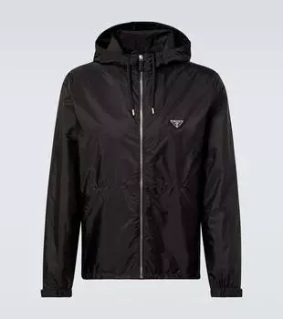 Куртка Re-Nylon Prada, черный