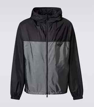 Куртка Re-Nylon Prada, Nero+Ferro