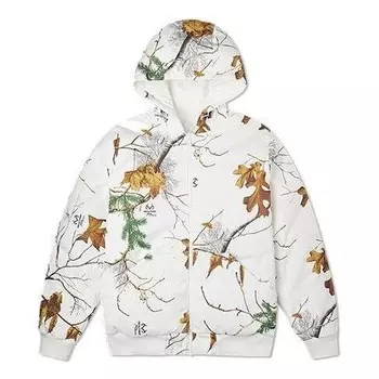 Куртка real tree reversible jacket leaves printing 'casual white' Converse, белый