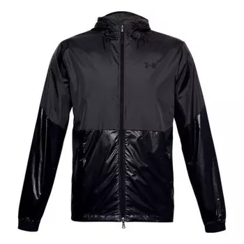 Куртка recover legacy hoodie jacket 'black purple' Under Armour, черный