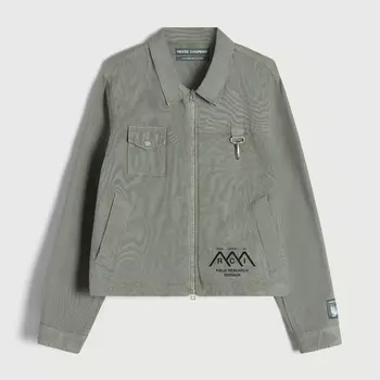 Куртка Reese Cooper Research Division Garment Dyed Work , светлый хаки