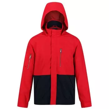 Куртка Regatta Feelding Colour Block Waterproof Bomber, красный