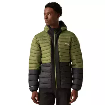 Куртка Regatta Hooded Leedre Hybrid, зеленый