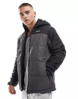 Куртка Regatta Nevado vii черного/темно-серого цвета
