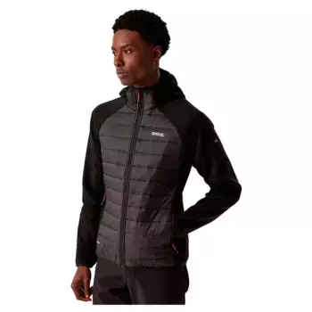 Куртка Regatta Newhill Hybrid, серый/черный