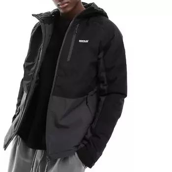 Куртка Regatta Waterproof Insulated, черный/темно-серый