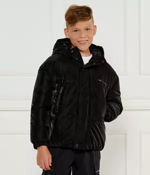 Куртка Regular fit Karl Lagerfeld Kids, черный