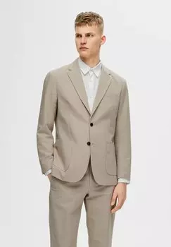 Куртка REGULAR FIT SEERSUCKER Selected Homme, бежевый