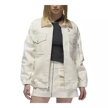 Куртка renegade jacket asia sizing 'sail brown' Air Jordan, мультиколор