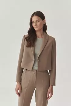 Куртка Reneta с разрезными лацканами Tatuum, серо-коричневый