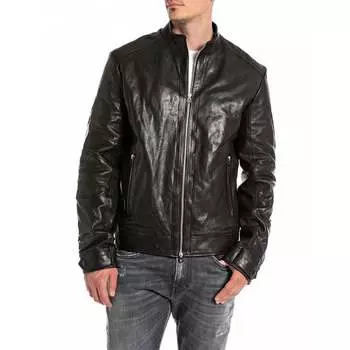 Куртка Replay M8385.000.84950 Leather, черный