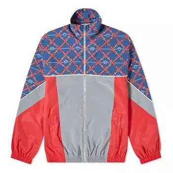 Куртка retro mosaic printed reflective sports jacket for men multi-color Gucci, мультиколор