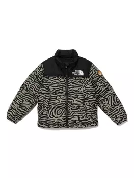 Куртка ретро Nuptse 1996 года The North Face Kids, серый