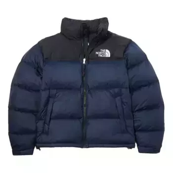 Куртка retro nuptse logo print padded jacket 'navy' The North Face, синий