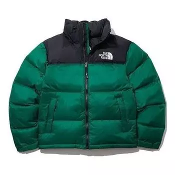 Куртка retro nuptse puffer jacket 'green' The North Face, зеленый