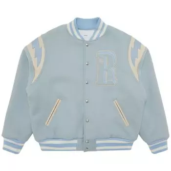 Куртка Rhude Lighting Varsity Jacket, зеленый