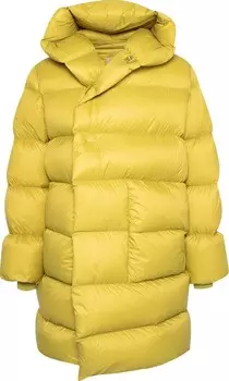 Куртка Rick Owens Long-Sleeve Hooded Liner 'Acid', желтый