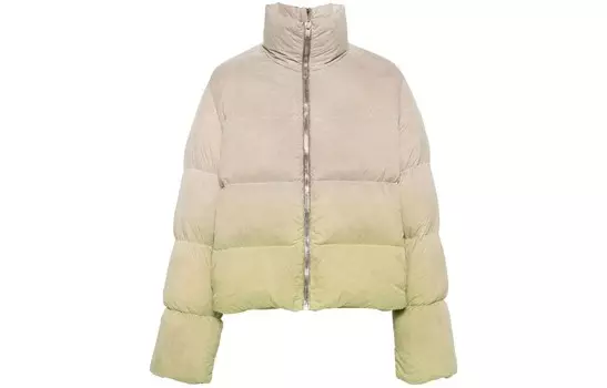 Куртка Rick Owens X Down унисекс песочно-бежевого цвета Moncler