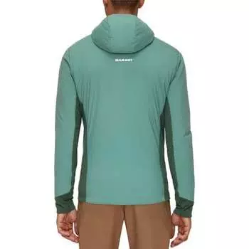 Куртка Rime Light IN Flex с капюшоном мужская Mammut, цвет Dark Jade-Woods