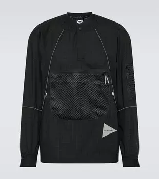 Куртка рипстоп And Wander, черный