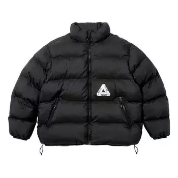 Куртка ripstop puffa 'black' Palace, черный