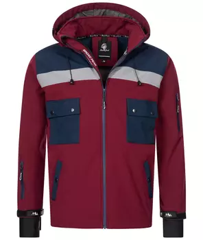 Куртка Rock Creek Jacke, цвет Weinrot