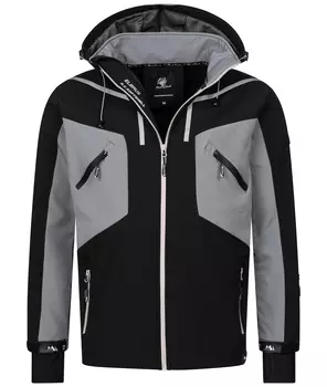 Куртка Rock Creek Softshelljacke, черный