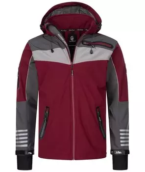 Куртка Rock Creek Softshelljacke, цвет Weinrot