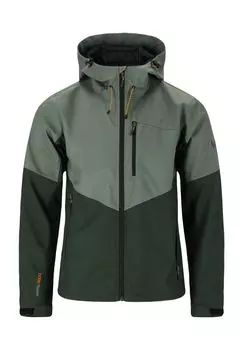 Куртка RODNEY Softshell с ветрозащитной и водонепроницаемой мембраной WHISTLER, цвет Deep Forest