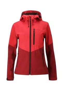 Куртка Rosea Softshell из ветронепроницаемого и водонепроницаемого функционального материала WHISTLER, цвет Rococco Red