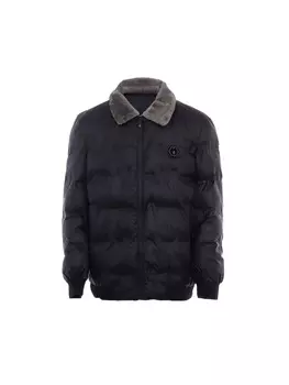 Куртка rovic MiKunstfellkragen, черный