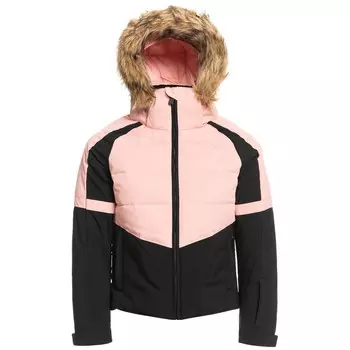 Куртка Roxy Bamba для девочек, черный / розовый