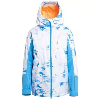 Куртка Roxy Chloe Kim, цвет Azure Blue Clouds