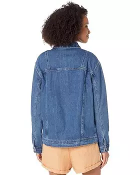 Куртка Roxy Mountain Roads Denim Jacket, цвет Medium Blue