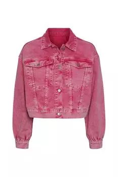 Куртка - Розовый - Классический крой PIECES, розовый