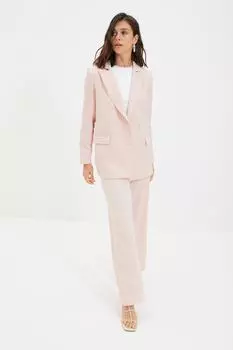 Куртка - Розовый - Oversize Trendyol