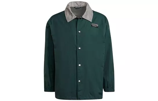 Куртка-рубашка Adidas Originals Mens R.Y.V. Lightwieght, зеленый