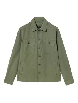 Куртка-рубашка Brooks Brothers, зеленый