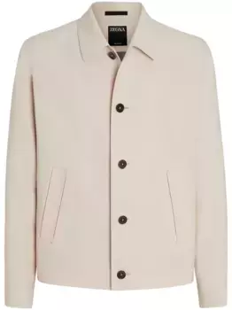 Куртка-рубашка Chore Zegna, нейтральный