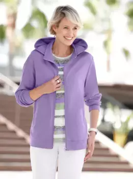 Куртка-рубашка Classic Basics "толстовка", цвет Lavendel